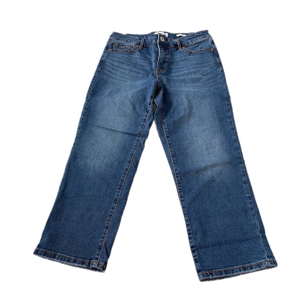Nine West chrystie denim capris size 6